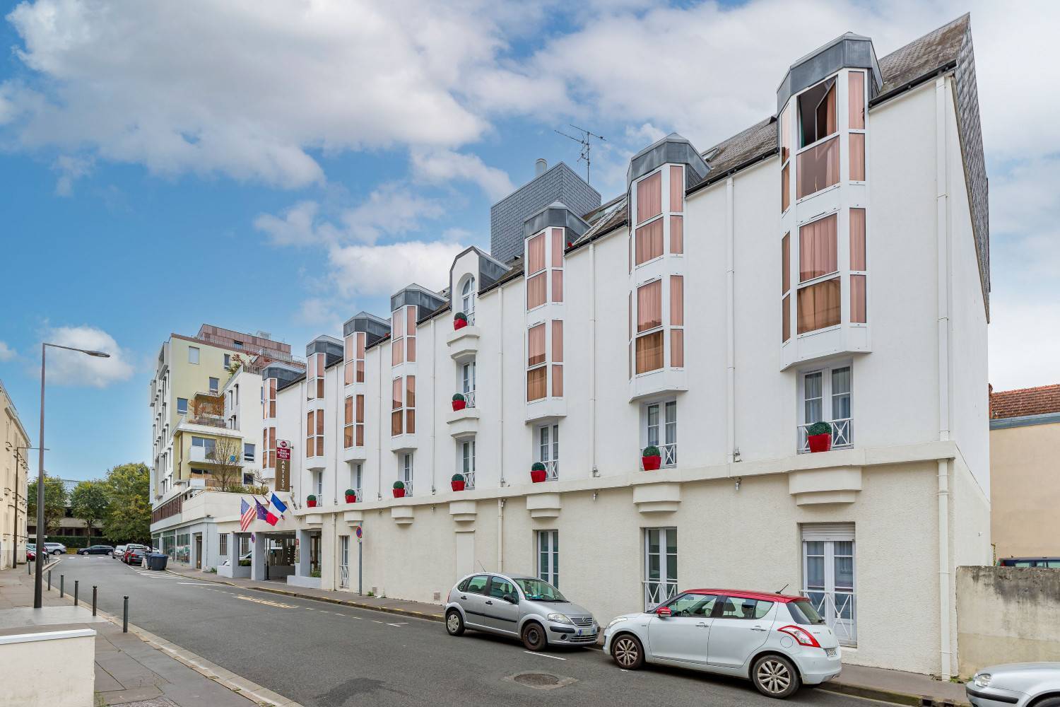 Façade de l'hôtel